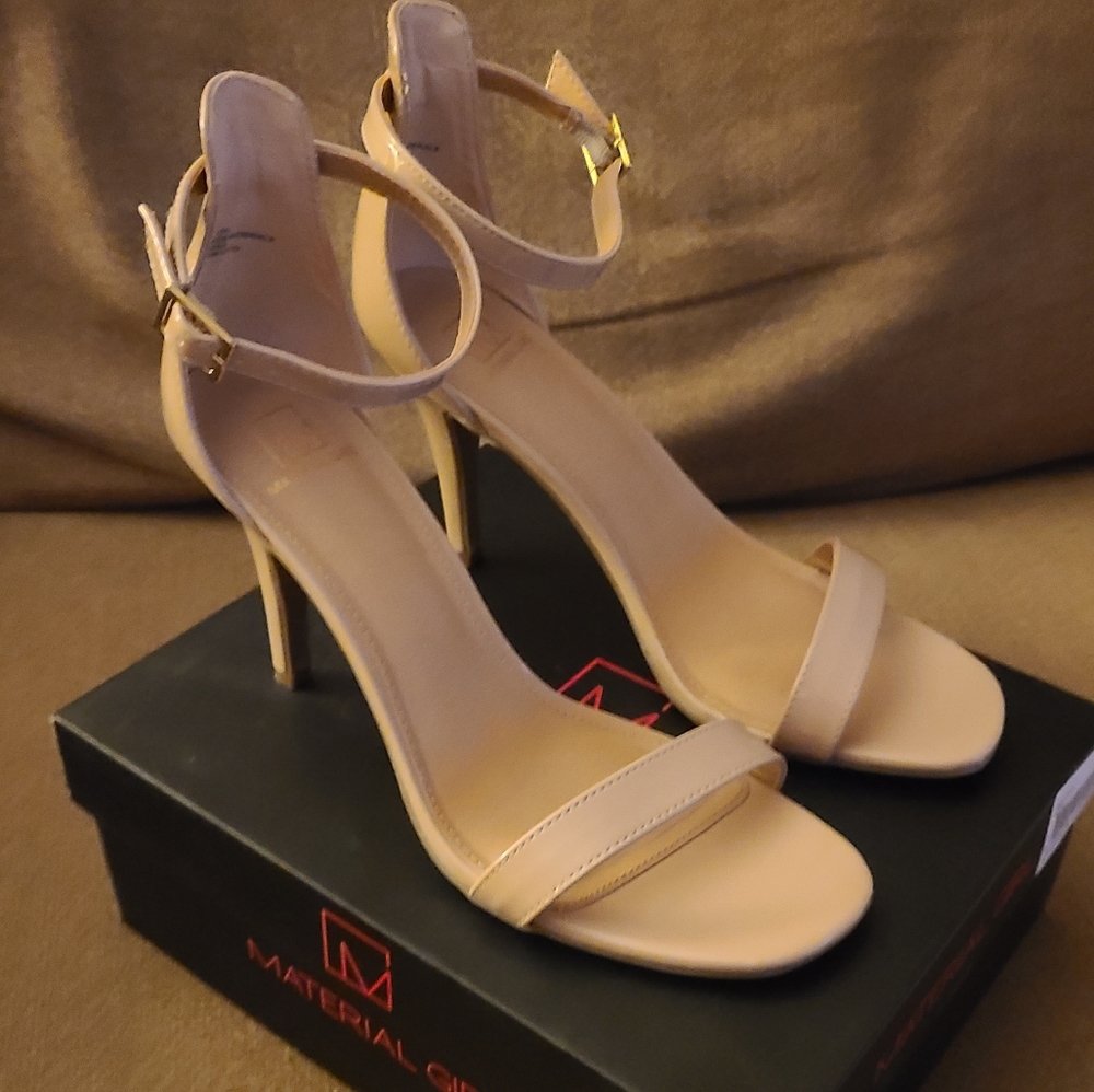 Material Girl Nude Stilettos